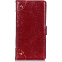 Mobigear Ranch Housse OPPO Reno 3 Pro Etui Porte-Monnaie - Bordeaux