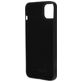 Mobiparts Coque iPhone 14 Plus Coque arrière en Silicone - Noir