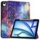 Mobigear Tri-Fold Coque iPad Air 13 Pouces (2024) Etui + Porte-crayon - Milky Way Nebula