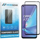 Mobigear Premium OPPO A72 Verre trempé Protection d'écran - Compatible Coque - Noir