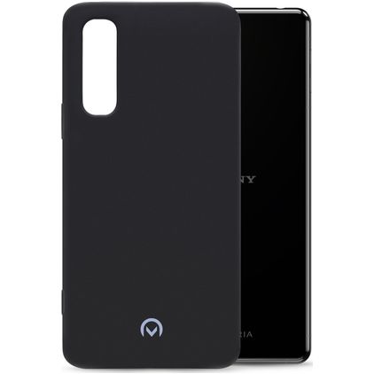 Mobilize Rubber Gelly Sony Xperia 1 III TPU souple Coque arrière - Matt Black