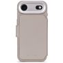 Decoded Detachable Wallet Housse iPhone Air MagSafe Etui avec Coque Détachable en Cuir Véritable Porte-Monnaie - Solid Clay