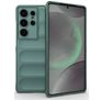 Mobigear Bumpy Coque Samsung Galaxy S25 Ultra Coque arrière en TPU Souple - Vert