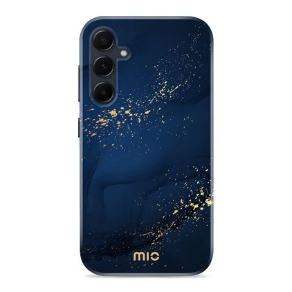 MIO Coque Samsung Galaxy A35 MagSafe Coque arrière Rigide - Midnight Sparkle