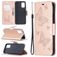 Mobigear Butterfly Samsung Galaxy A02s Étui Portefeuille - Rose doré