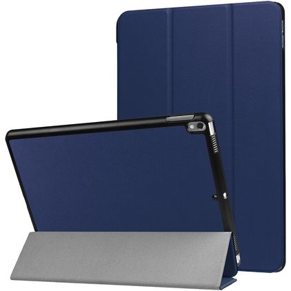 Mobigear Tri-Fold Coque iPad Pro 10.5 Pouces (2017) Etui - Dark Blue