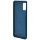 Mobiparts Coque Samsung Galaxy A41 Coque arrière en Silicone - Blueberry Blue