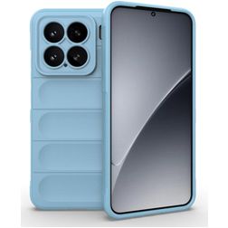 Mobigear Bumpy Coque Xiaomi 15 Coque arrière en TPU Souple - Bleu