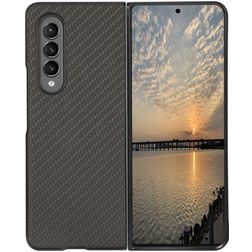 Mobigear Race Coque Samsung Galaxy Z Fold 3 Coque arrière en TPU Souple - Noir
