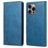 Mobigear Wallet Housse iPhone 16 Pro Max Etui Porte-Monnaie - Bleu