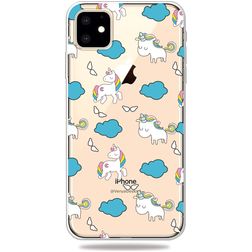 Mobigear Design Coque iPhone 11 Coque arrière en TPU Souple - Licorne