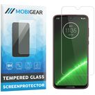 Mobigear Motorola Moto G7 Verre trempé Protection d'écran - Compatible Coque