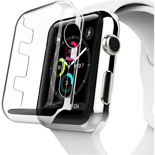 Mobigear Crystal Coque Apple Watch - 42 mm (2015-17) Coque Rigide - Transparent