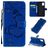 Mobigear Butterfly Housse Samsung Galaxy A51 5G Etui Porte-Monnaie - Bleu