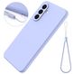 Mobigear Rubber Touch Coque Samsung Galaxy A56 Coque arrière en Silicone - Violet