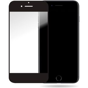 Mobilize Premium iPhone 8 Plus Verre trempé Protection d'écran - Compatible Coque - Noir