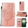 Mobigear Butterfly Housse Sony Xperia 1 IV Etui Porte-Monnaie - Rose doré