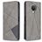 Mobigear Rhombus Slim Nokia G20 Étui - Gris