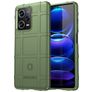 Mobigear Rugged Shield Coque POCO X5 Pro Coque arrière en TPU Souple Anti-Chocs - Vert