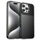 Mobigear Groove Coque iPhone 16 Pro Max Coque arrière en TPU Souple - Noir