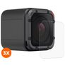 Mobigear Verre trempé Protection d'écran - Compatible Coque (Lot de 3)