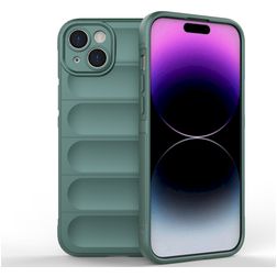 Mobigear Bumpy Coque iPhone 15 Plus Coque arrière en TPU Souple - Vert