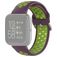 Mobigear Sport Plus Buckle Bracelet Silicone Fitbit Versa 2 Fermeture boucle ardillon - Vert / Violet
