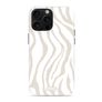 MIO iPhone 16 Pro MagSafe Plastique rigide Coque arrière - Sandy Zebra