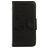 Mobigear Butterfly Housse iPhone XS Etui Porte-Monnaie - Noir