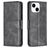 Mobigear Excellent Housse iPhone 15 Etui Porte-Monnaie - Noir
