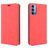 Mobigear Retro Slim Housse OPPO Reno 4 Etui Porte-Monnaie - Rouge