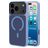 Mobiparts Hardcover iPhone 17 Pro Max MagSafe Plastique rigide Coque arrière - Satin Light Blue