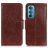 Mobigear Classy Motorola Edge 30 Étui Portefeuille - Marron