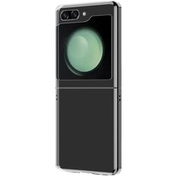 Mobigear Crystal Coque Transparente Samsung Galaxy Z Flip 5 Coque arrière Rigide - Transparent