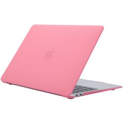Mobigear Cream Matte MacBook Air 13 Pouces (2018-2020) Coque - Rose - Model A1932 / A2179 / A2337