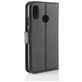 Mobigear Classic Housse Huawei P30 Lite Etui Porte-Monnaie - Noir