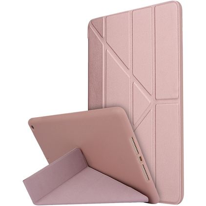 Mobigear Origami Coque iPad 8 (2020) Etui - Rose doré