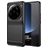 Mobigear Brushed Slim Xiaomi 13 Ultra TPU souple Coque arrière - Noir