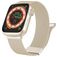 Mobigear Luxury Loop Bracelet Milanais Apple Watch Fermeture magnétique - 49/46/45/44 mm - Lumière stellaire