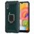 Mobigear Armor Ring Coque Samsung Galaxy A01 Coque arrière en TPU Souple Anti-Chocs avec Anneau-Support - Vert
