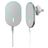 Mobigear Round MagSafe Support Voiture Grille de ventilation Magnétique Universel - Blanc