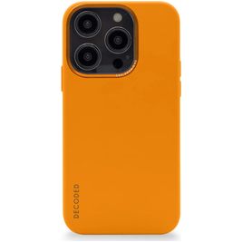 Decoded Coque iPhone 14 Pro Coque arrière en Silicone - Apricot