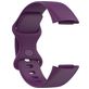 Mobigear Sport Dual Bracelet Silicone Fitbit Charge 5 Fermeture à clou et passant - Violet