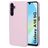 Mobiparts Slim Line Coque Samsung Galaxy A16 MagSafe Coque arrière Rigide - Blush Pink