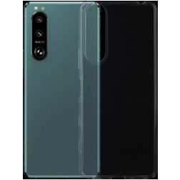 Mobigear Ultra Thin Coque Transparente Sony Xperia 5 III Coque arrière en TPU Souple Extra-fin - Transparent