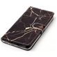 Mobigear Marble Housse iPhone 8 Plus Etui Porte-Monnaie - Noir