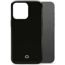 Mobilize Gelly Coque iPhone 15 Pro Max Coque arrière en TPU Souple - Noir