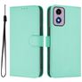 Mobigear Urban Wallet Housse Motorola Moto E14 Etui Porte-Monnaie - Menthe