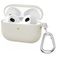 Mobigear Classic Coque Apple AirPods 3 Coque en Silicone Souple - Blanc
