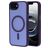 Mobiparts Hardcover Coque iPhone 16e MagSafe Coque arrière Rigide - Satin Purple